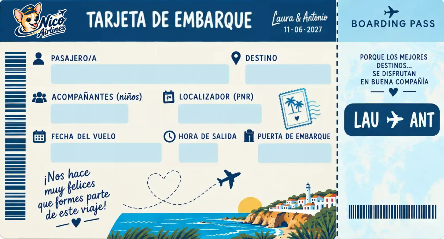Tarjeta de Embarque
